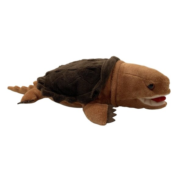 Bass Pro Shops Snapping Turtle Plush Stuffed Animal Brown Tan 2021 Soft Toy 17" - Picture 1 of 7